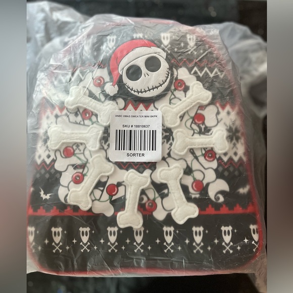 Our Universe Disney Nightmare Before
Christmas Jack Sweater Lightup Backpack NWT - Picture 1 of 8